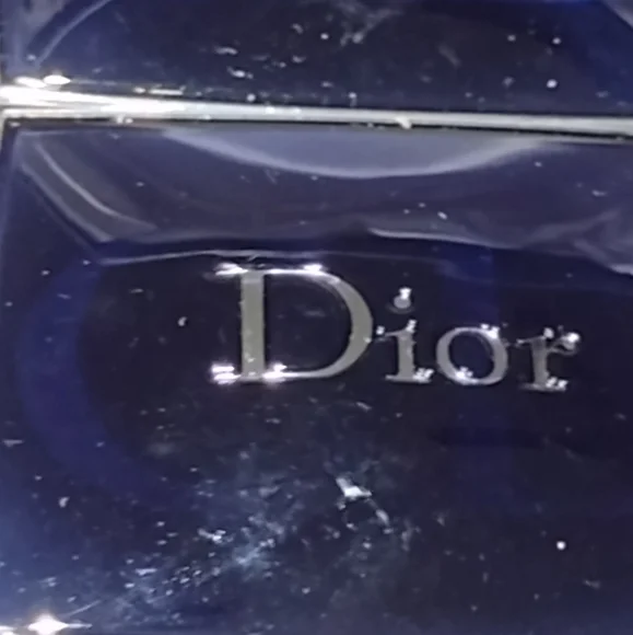 J'Adore, "My DIOR" Stunning 3-D Blue & Silver Compaq Case NWT